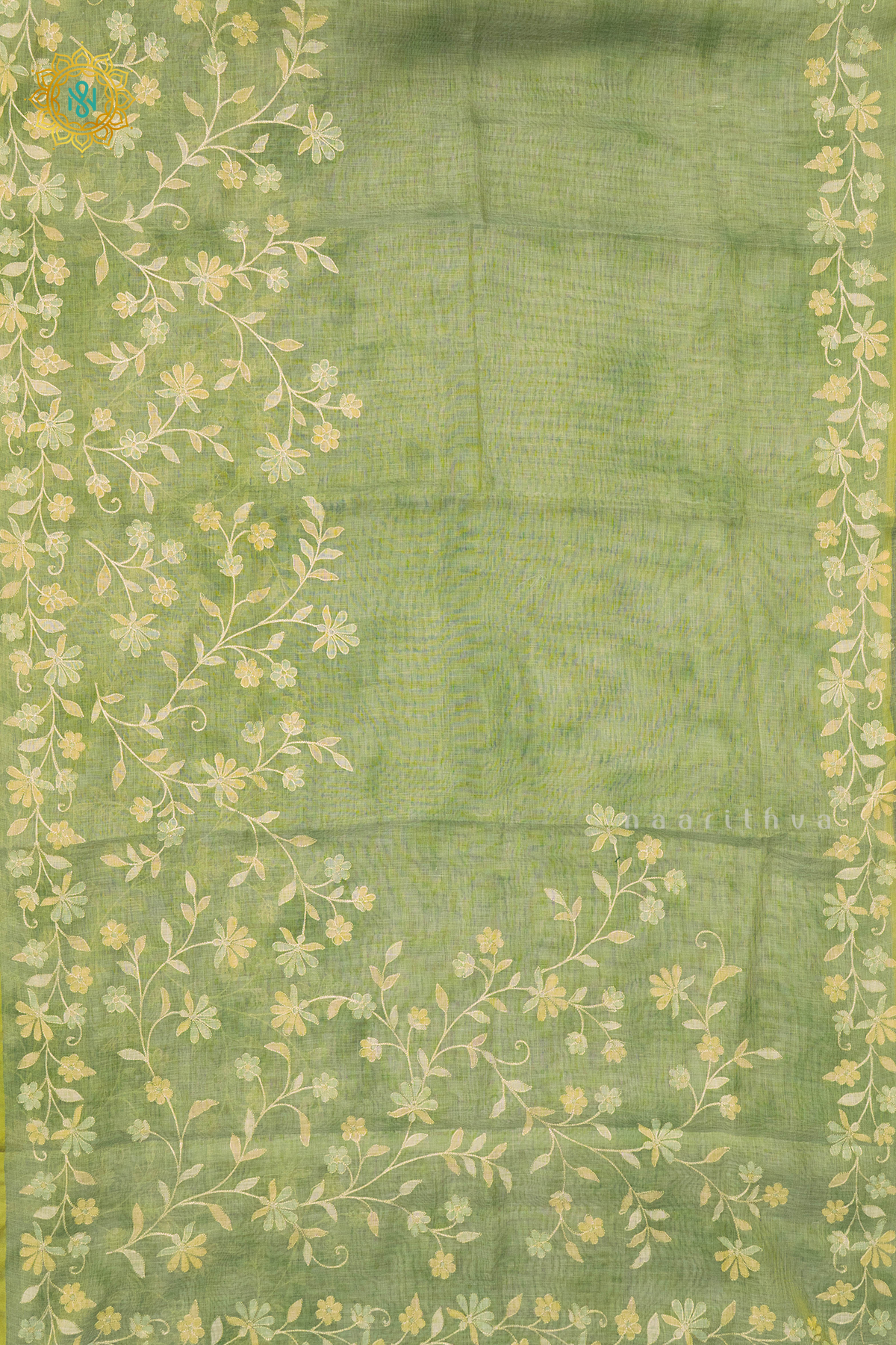 GREEN - LINEN TISSUE
