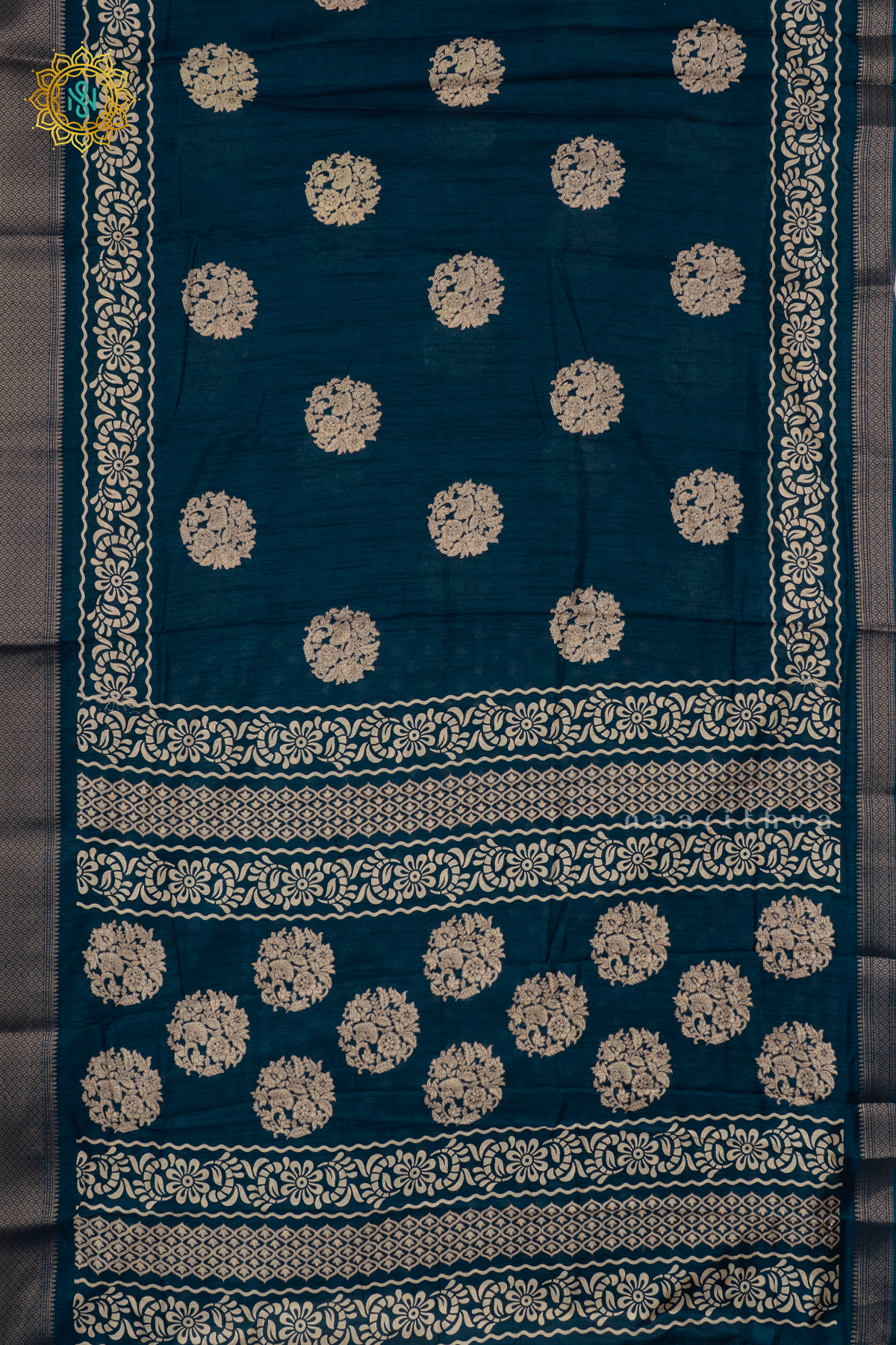 PEACOCK BLUE - DOLA SILK