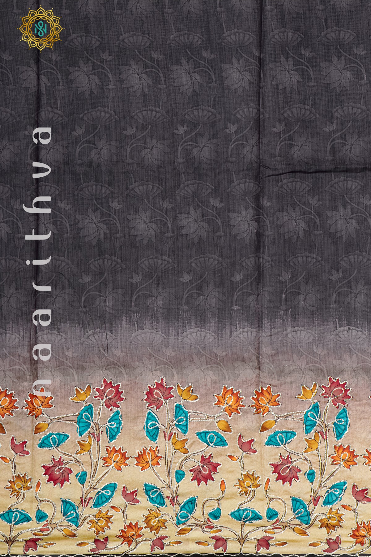 BLACK - CHANDERI SILK COTTON