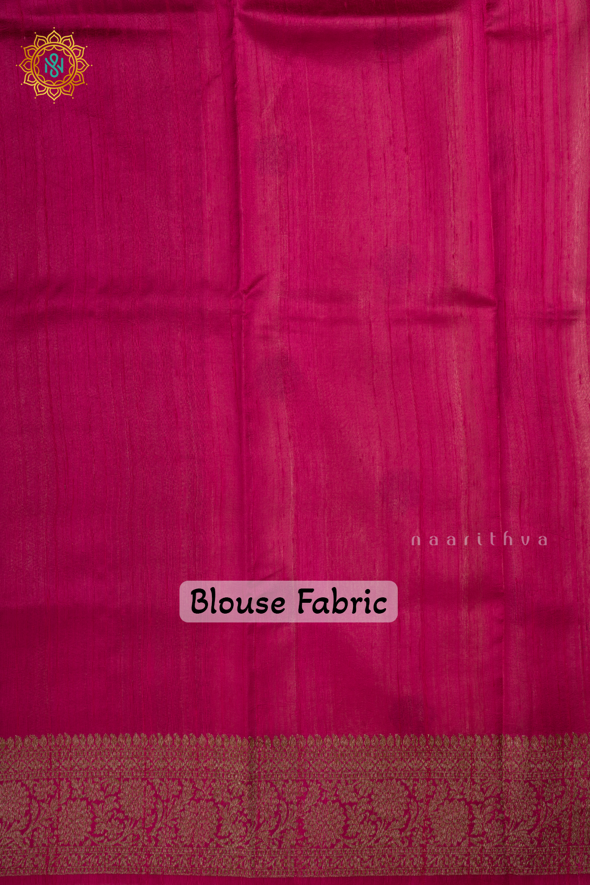 Off White with Pink Pure Banarasi Raw Silk Saree With Allover Zari Buttas And Zari Border