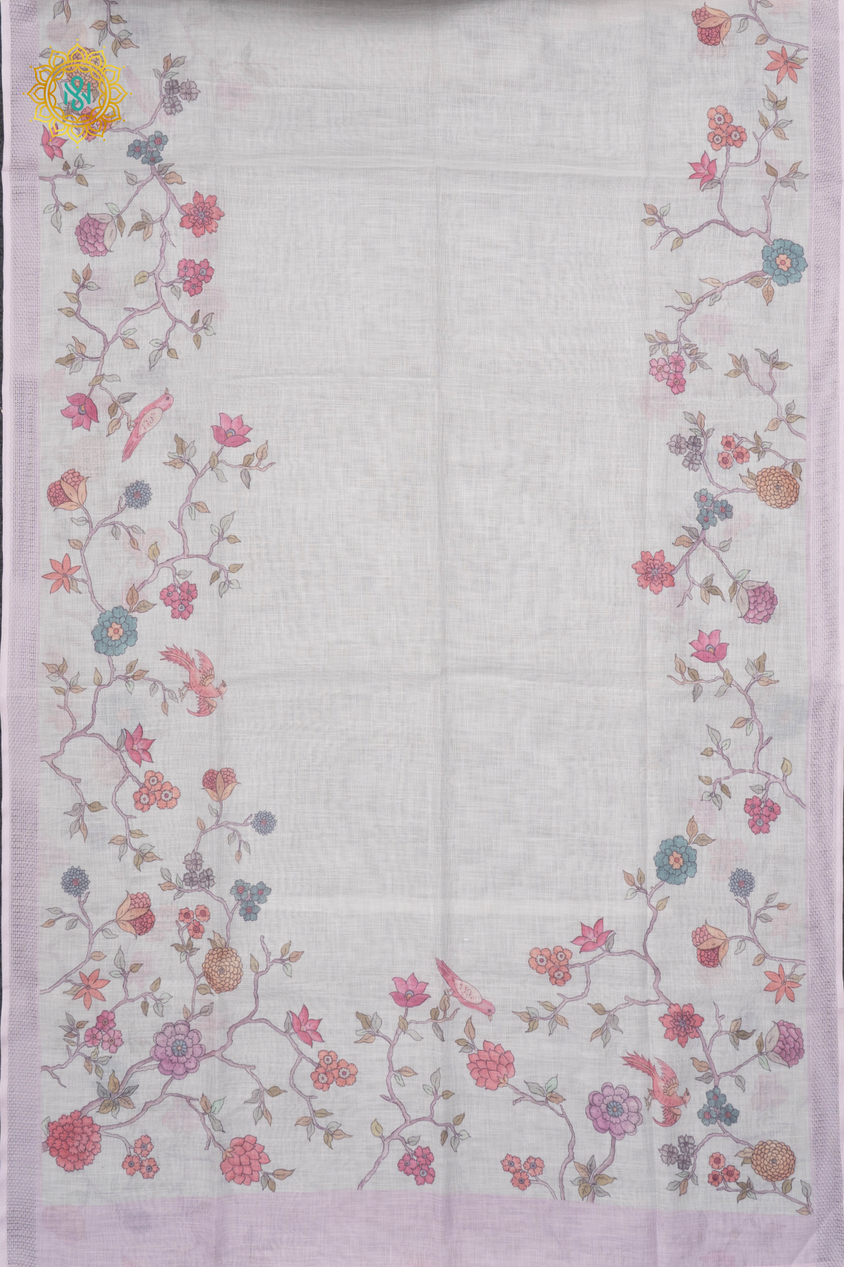 OFF WITH LIGHT PINK - LINEN BY COTTON