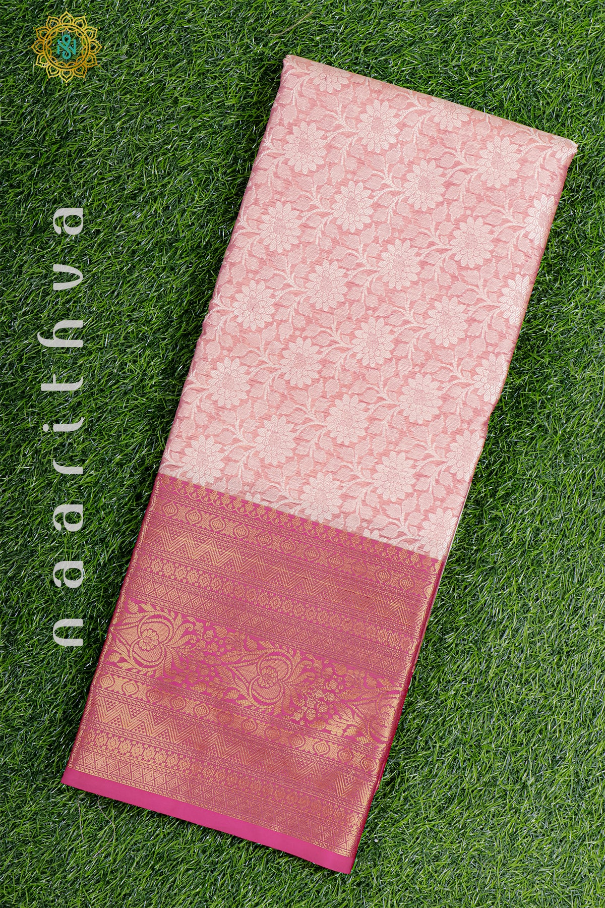 LIGHT PINK WITH PINK - KORA TANCHOI SILK