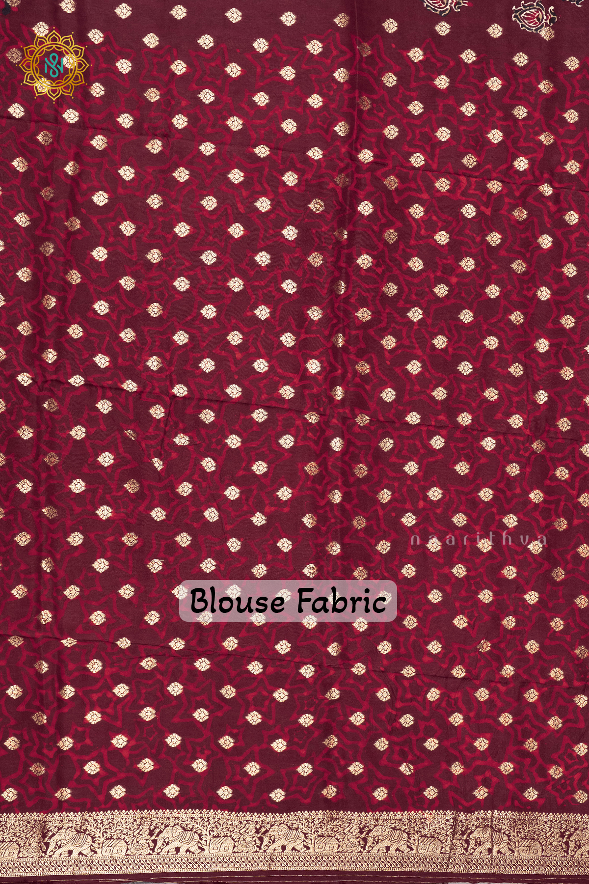 MAROON - DOLA SILK