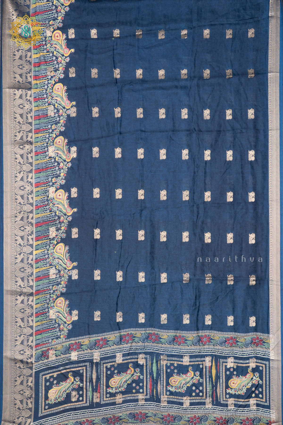 GERMAN BLUE - SEMI GEORGETTE