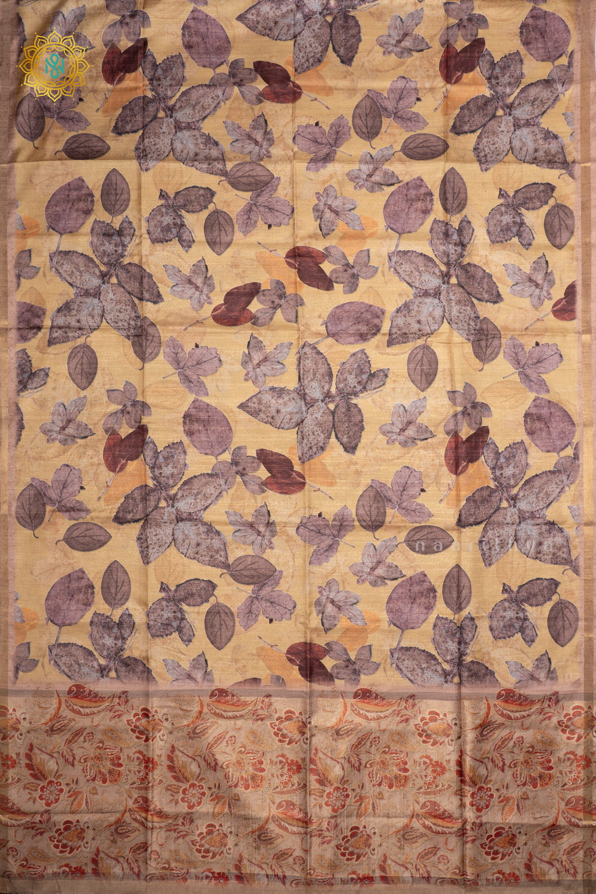 LIGHT YELLOW -  SEMI KOTHA CREPE