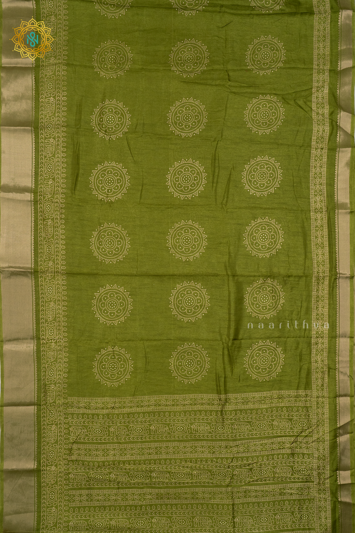 PARROT GREEN - DOLA SILK