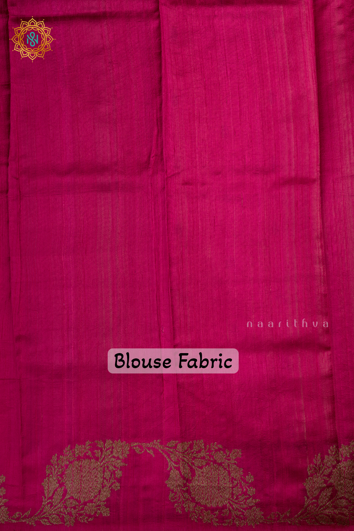 Off White with Pink Pure Banarasi Raw Silk Saree With Allover Zari Buttas And Zari Border