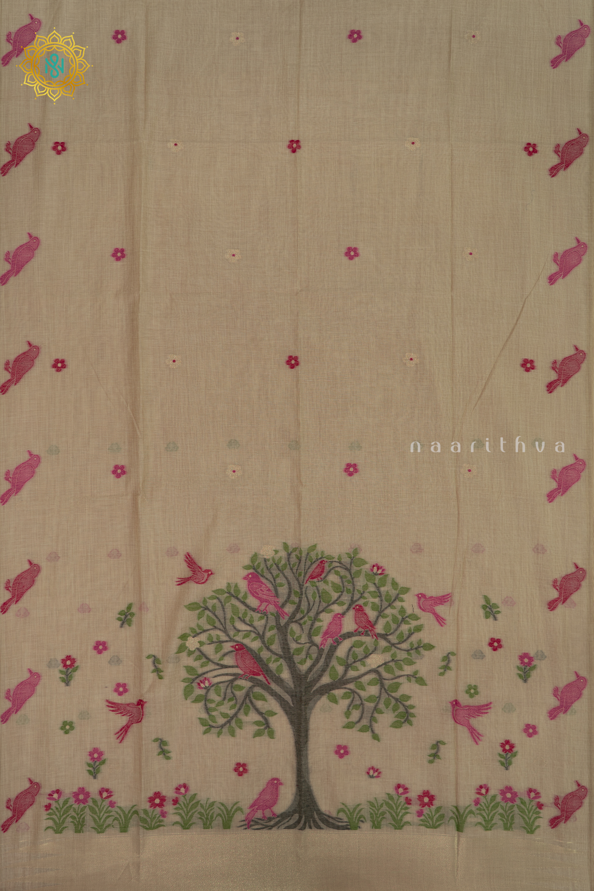 BEIGE - MOONGA COTTON