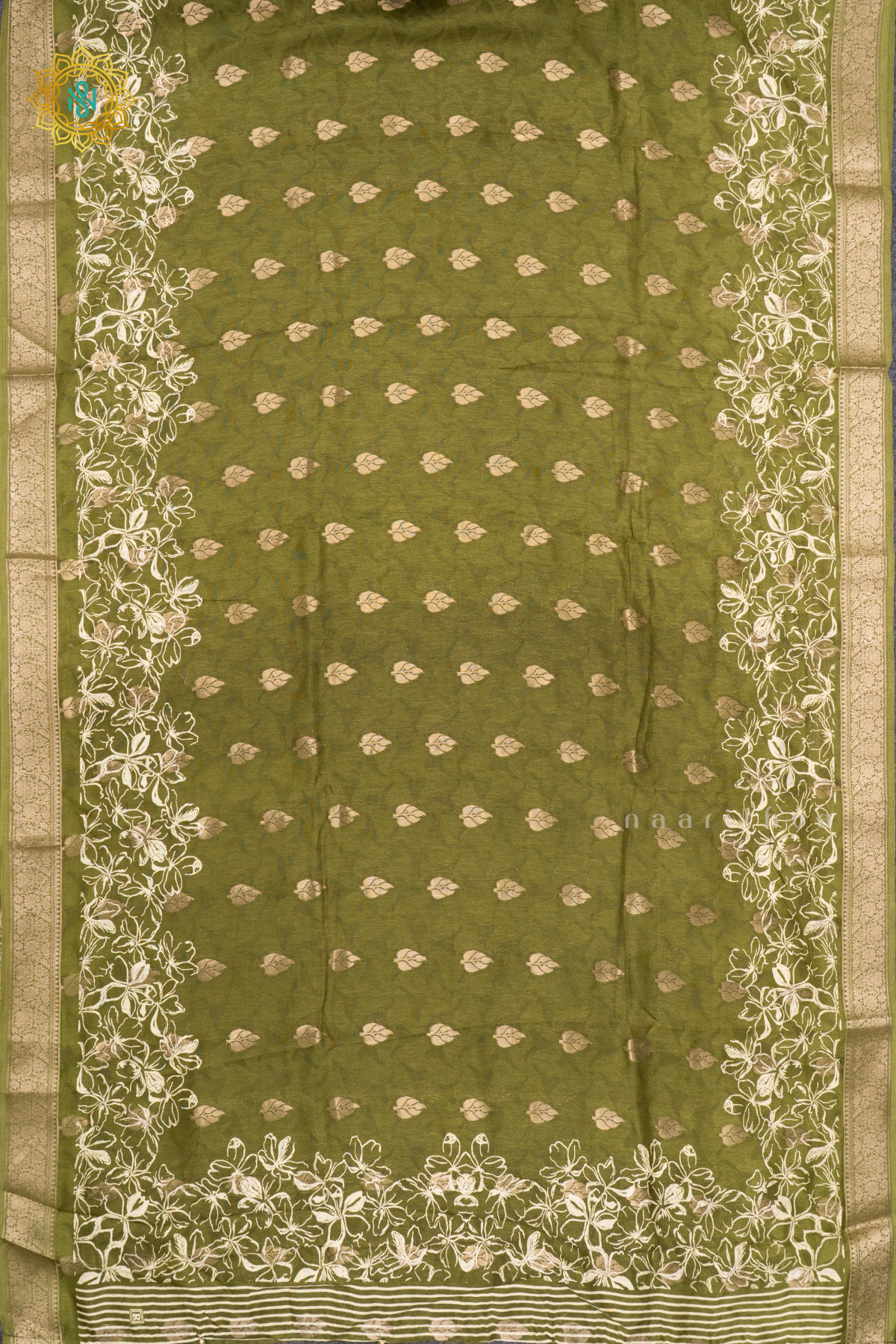 GREEN - SEMI GEORGETTE
