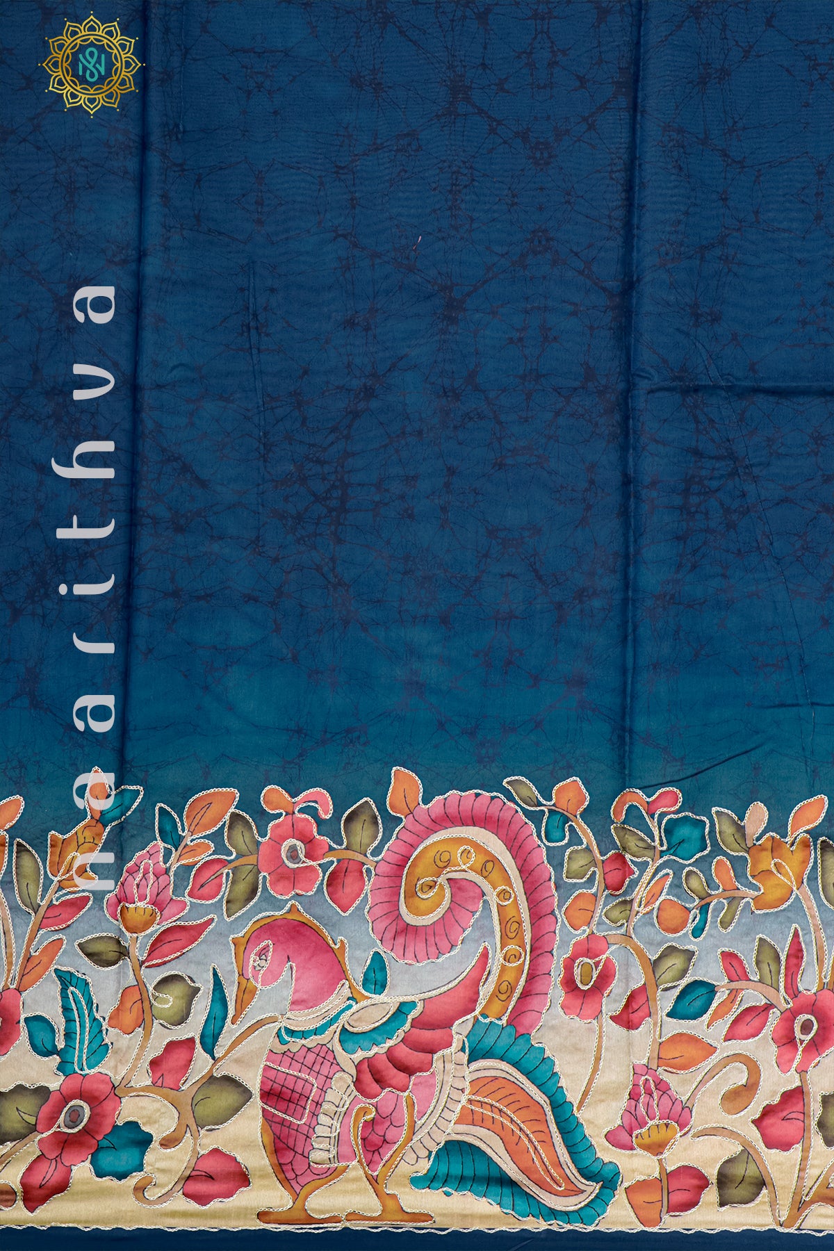 BLUE - CHANDERI SILK COTTON