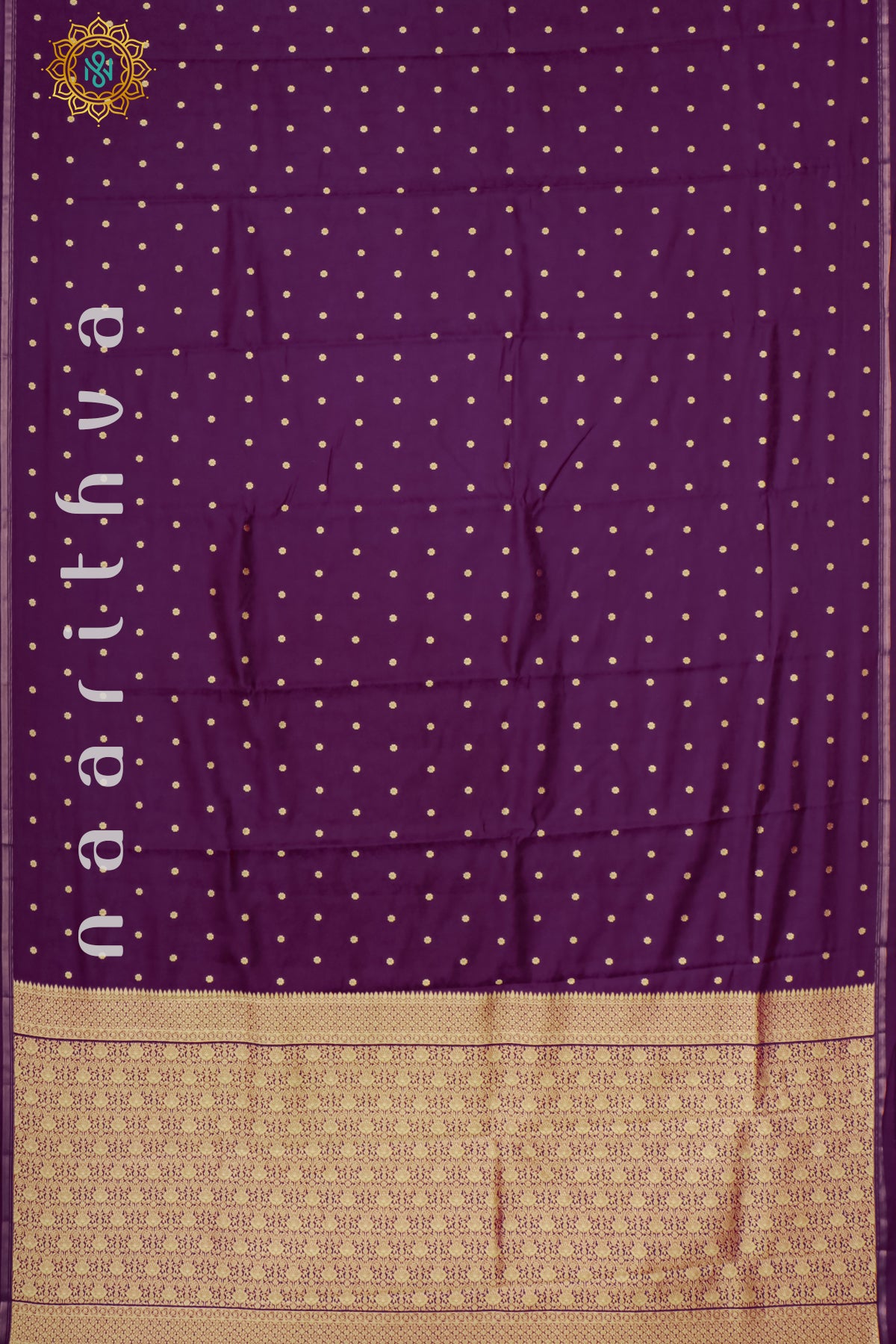 WINE - SEMI MYSORE CREPE SILK