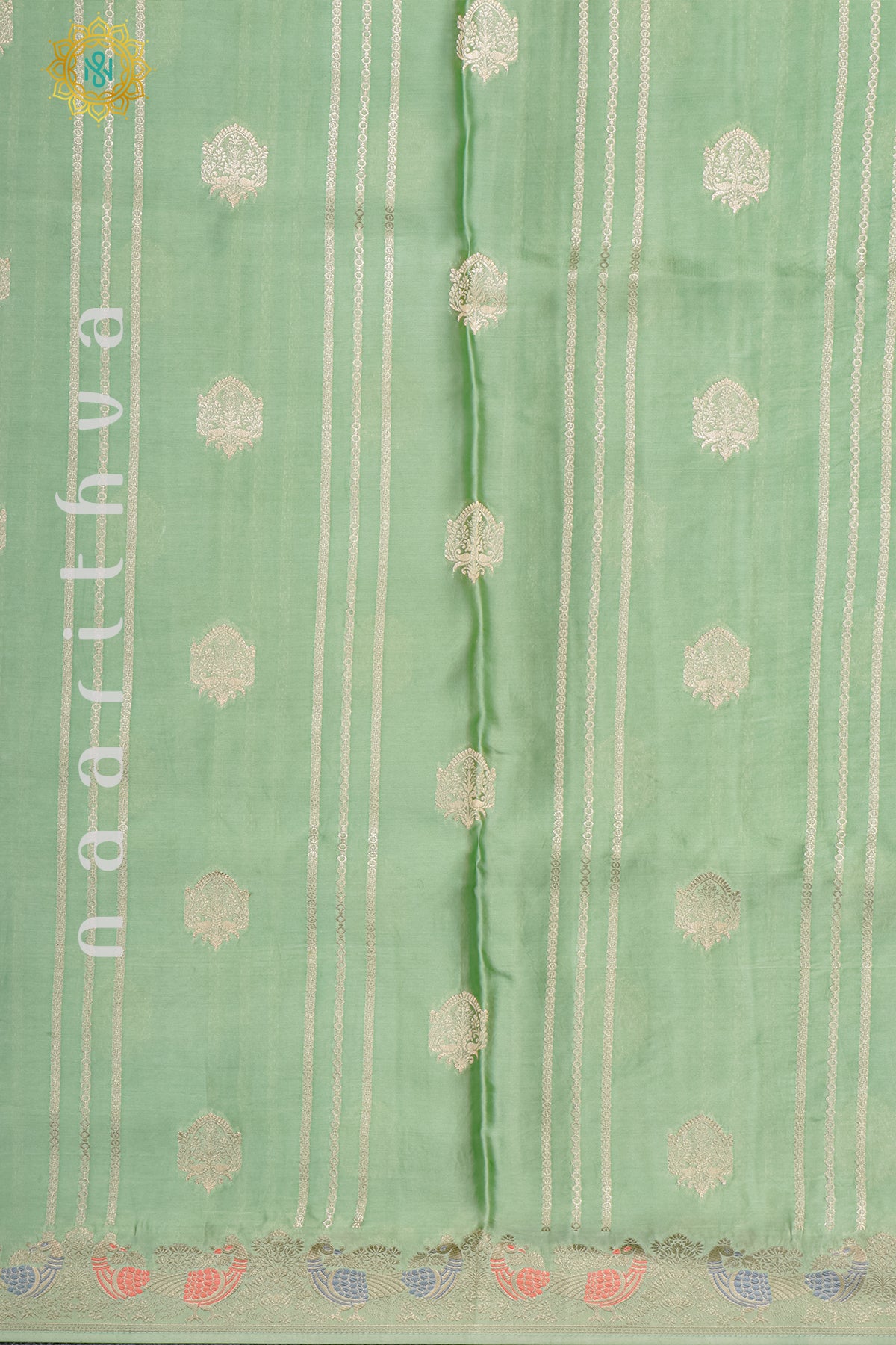 PASTEL GREEN - BANARASI SATIN