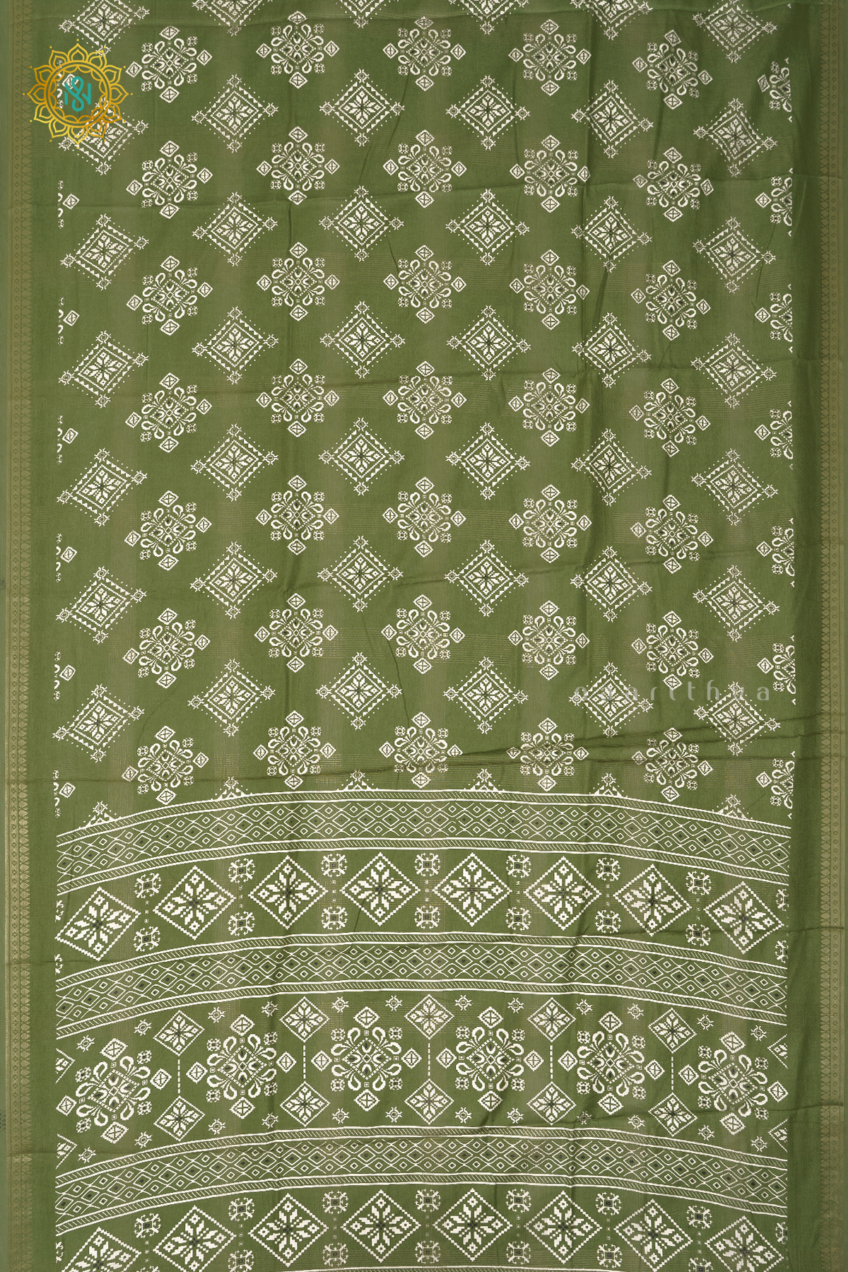 GREEN - DOLA SILK