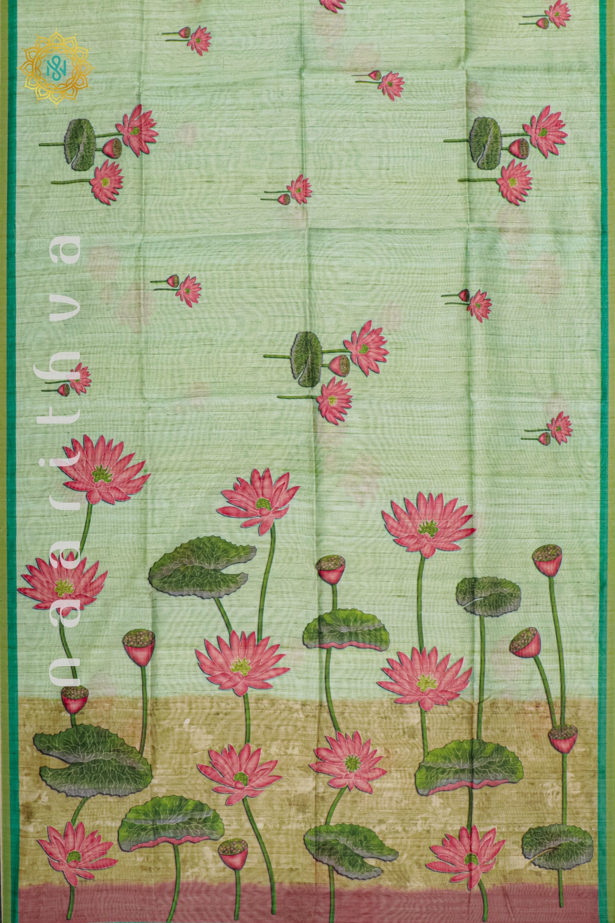 AQUA GREEN - SEMI TUSSAR