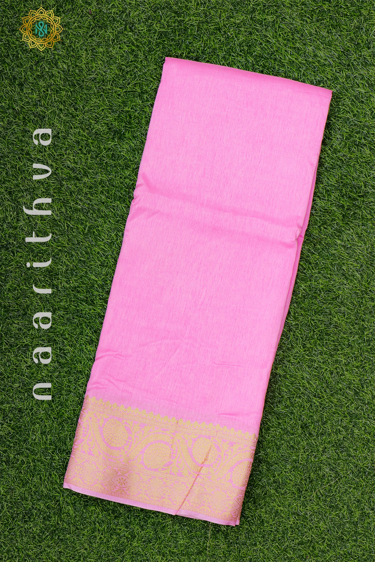 LIGHT PINK - SEMI CREPE SILK