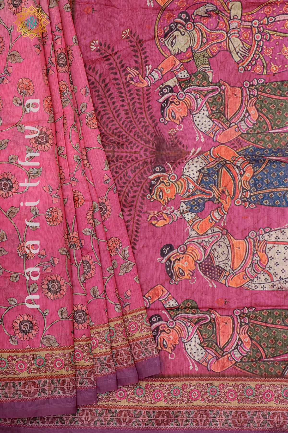 PINK - CHANDERI SILK COTTON