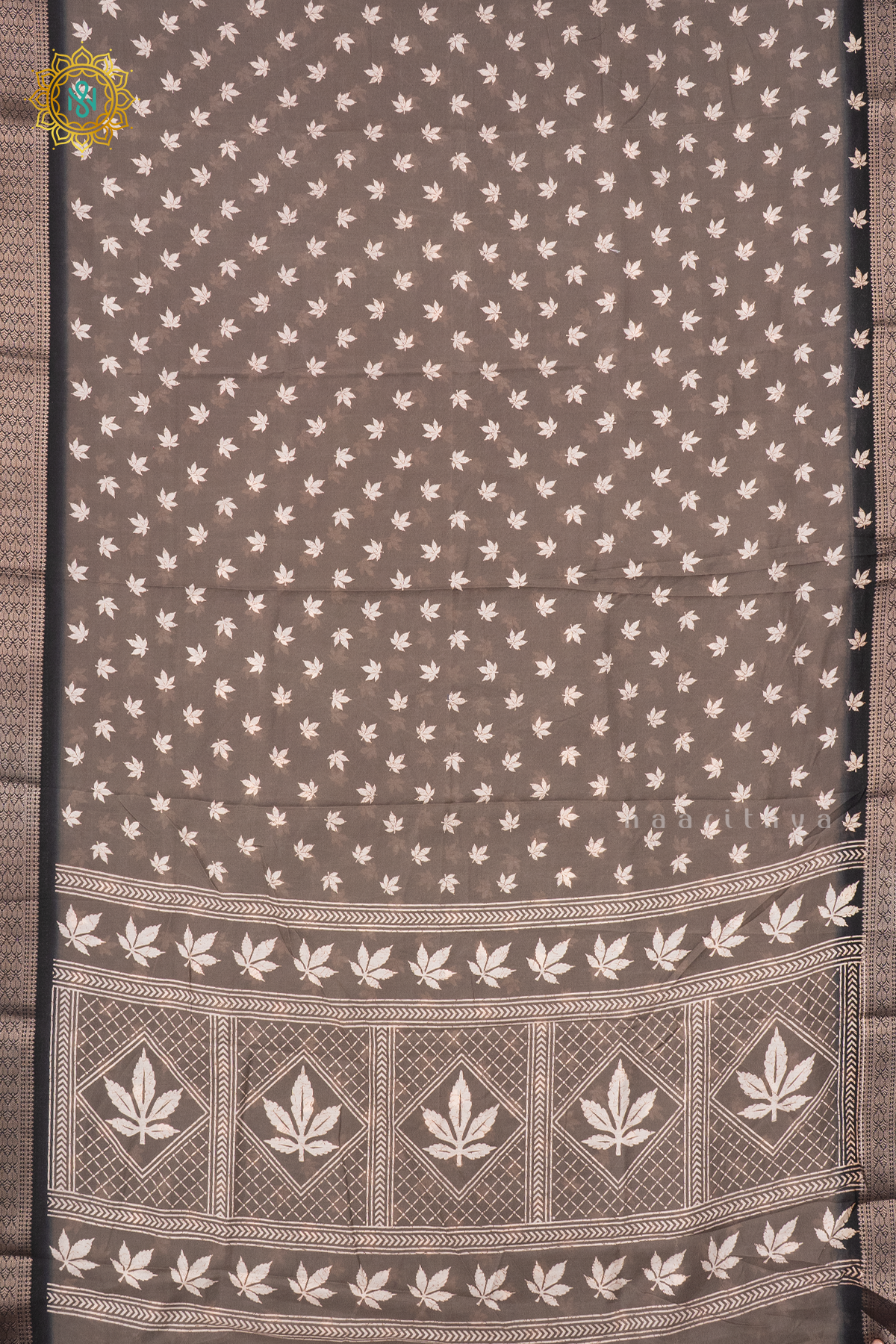 GREY WITH BLACK - SOFT COTTON