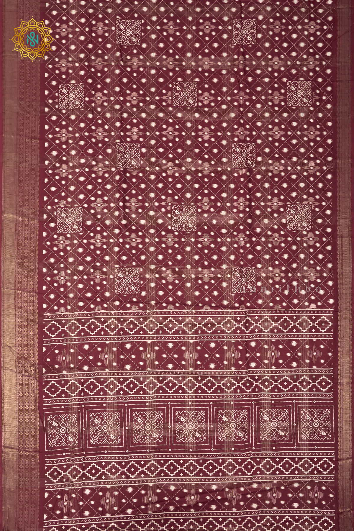 MAROON - DOLA SILK