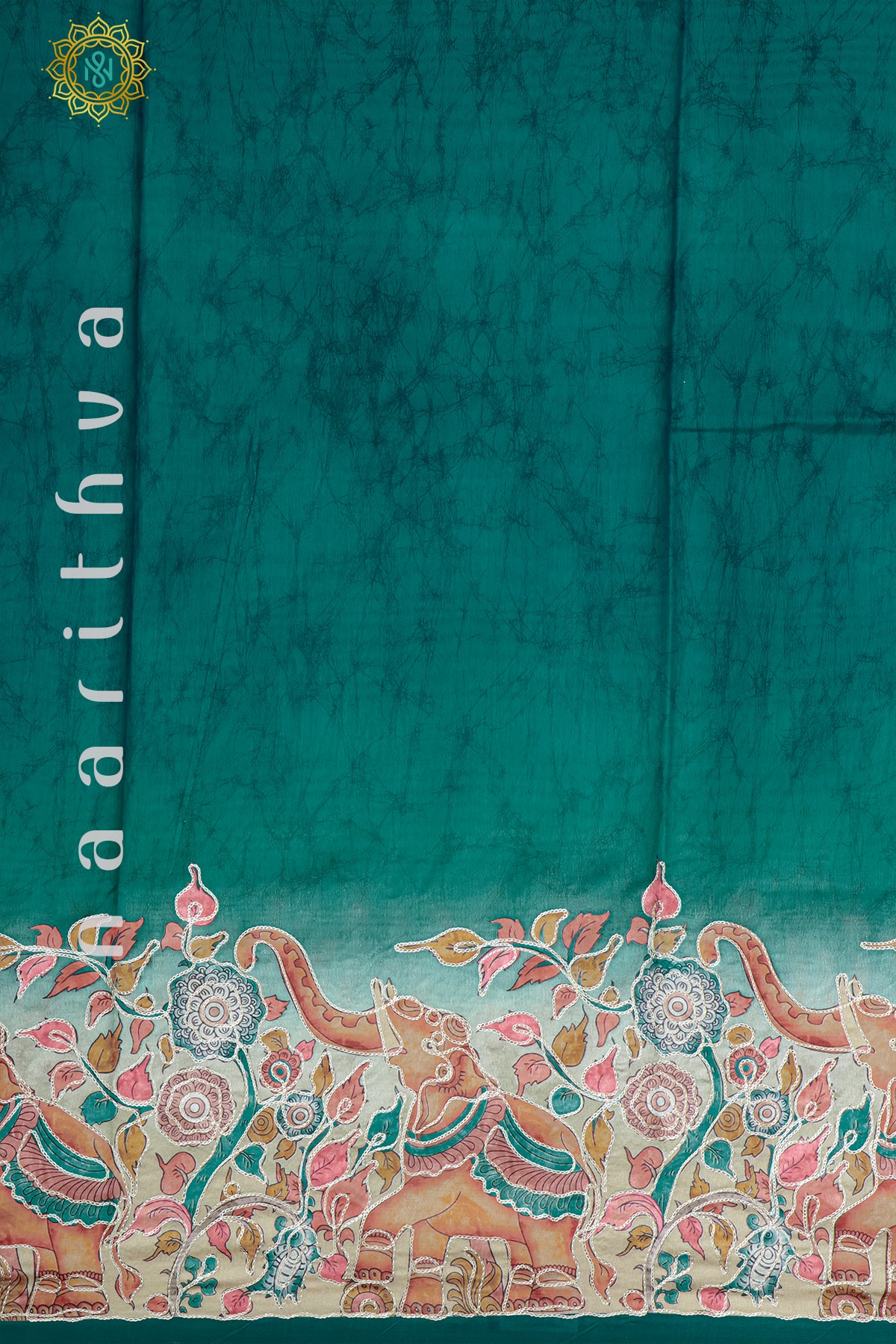 GREEN - CHANDERI SILK COTTON