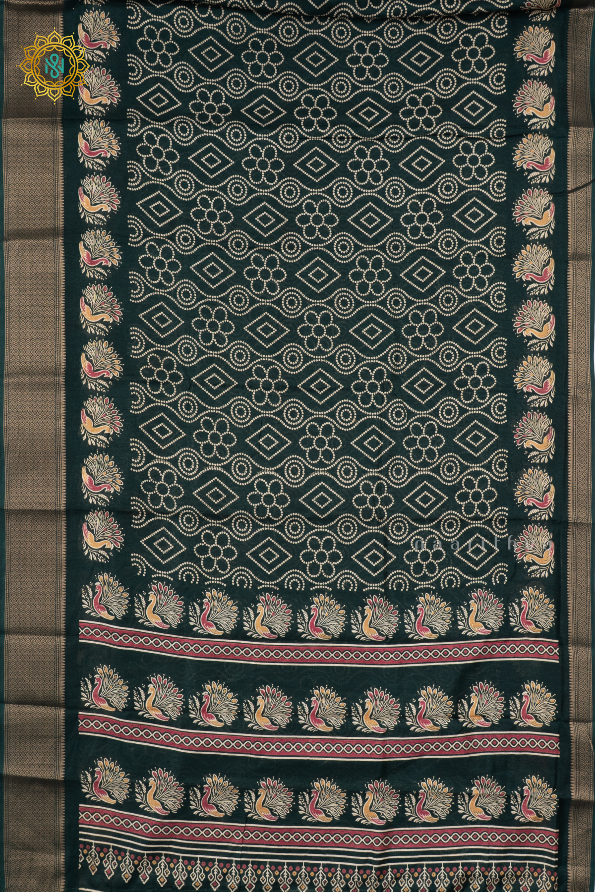 BOTTLE GREEN - DOLA SILK