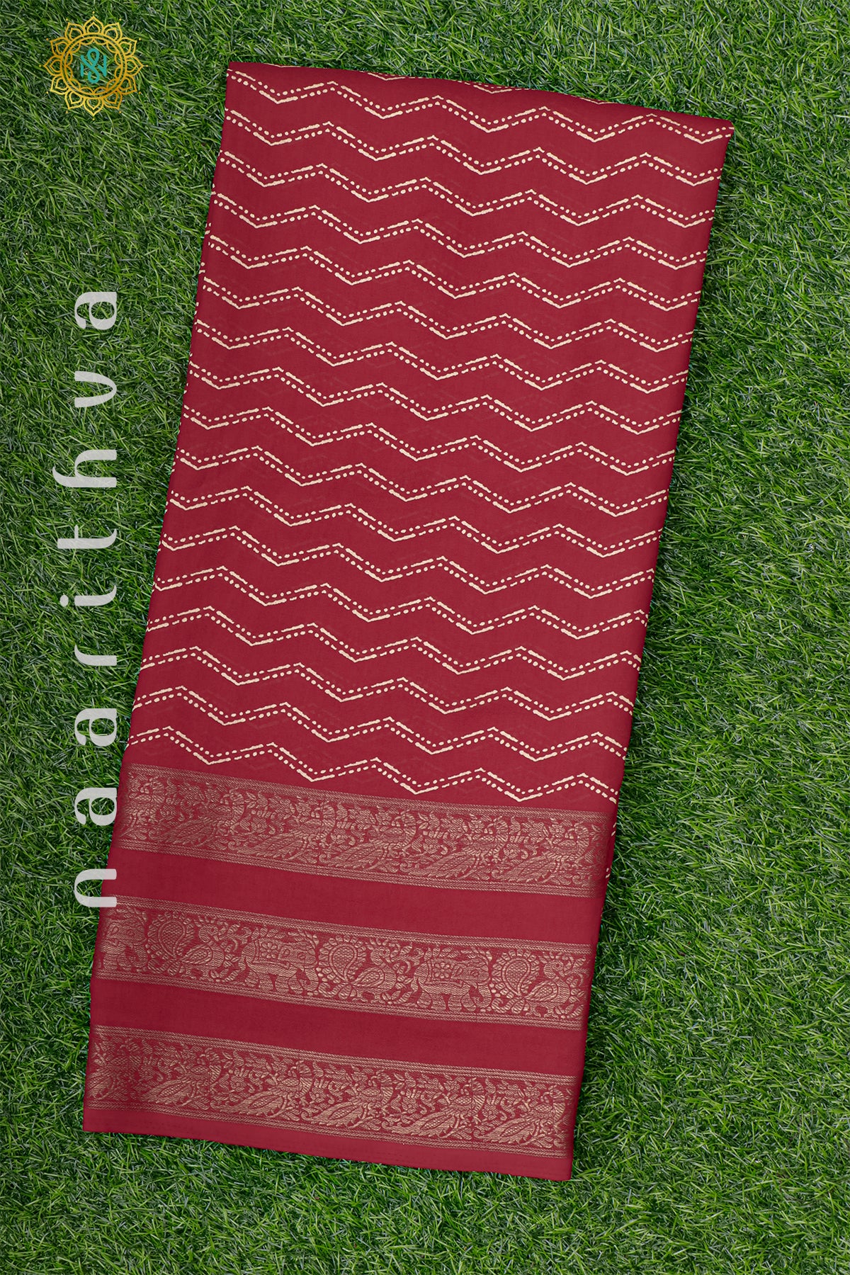 RED - SEMI GEORGETTE