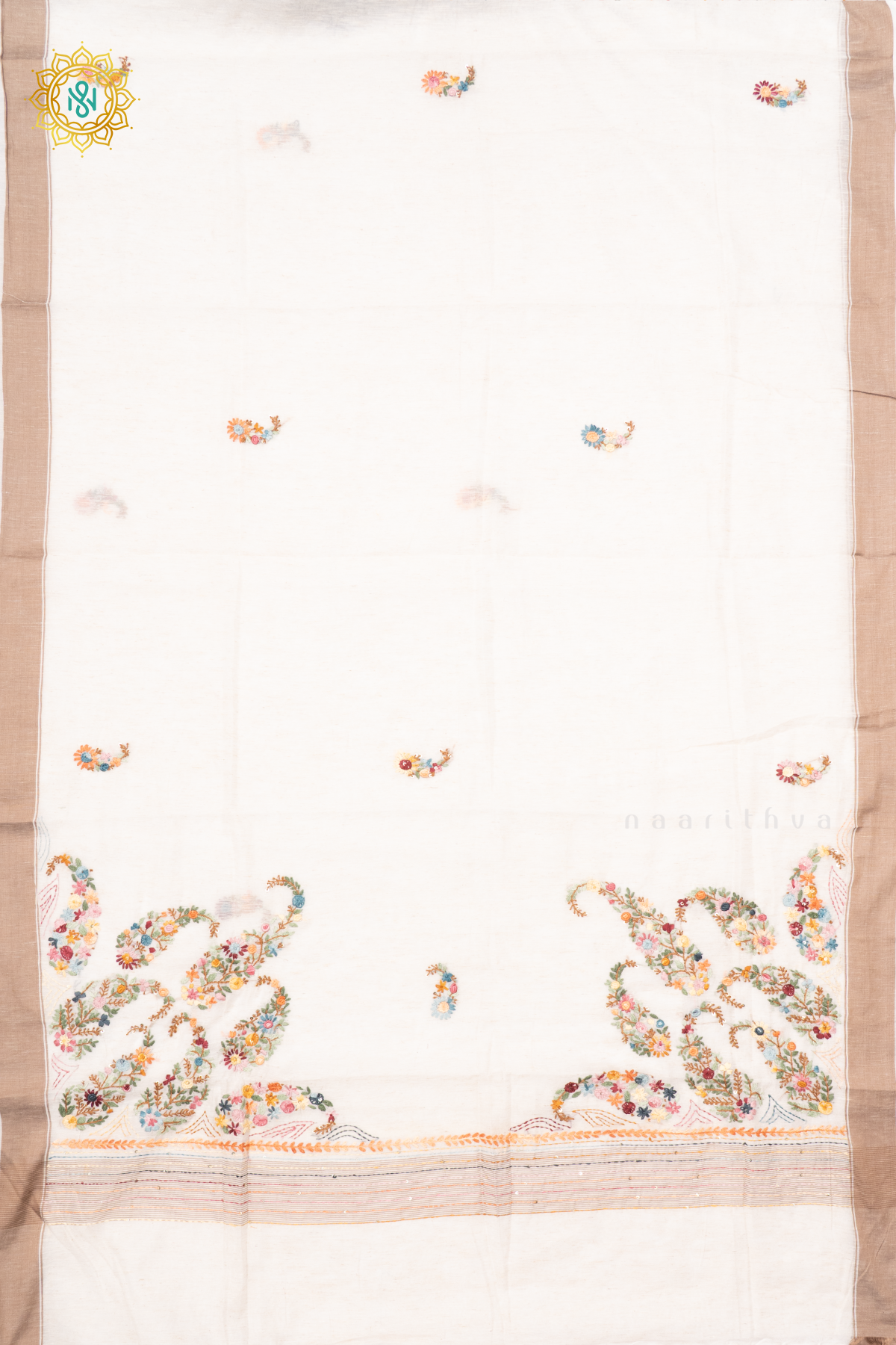 WHITE - MOONGA COTTON