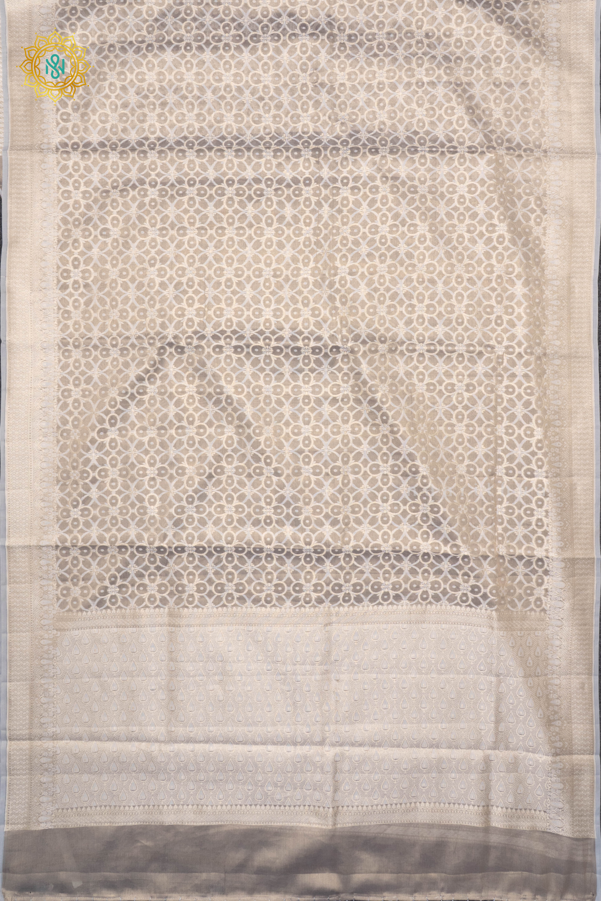 GREY - TISSUE ORGANZA