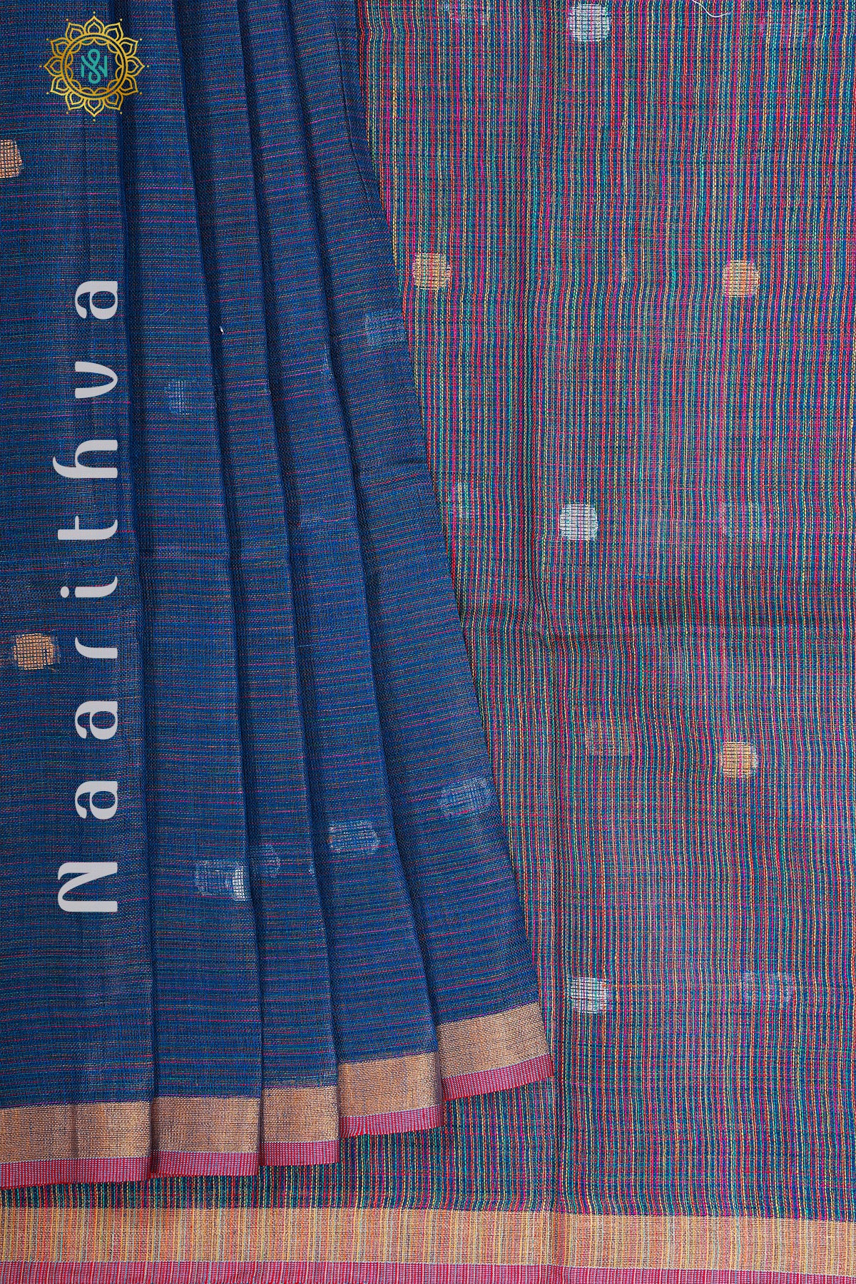 BLUE - PURE LINEN