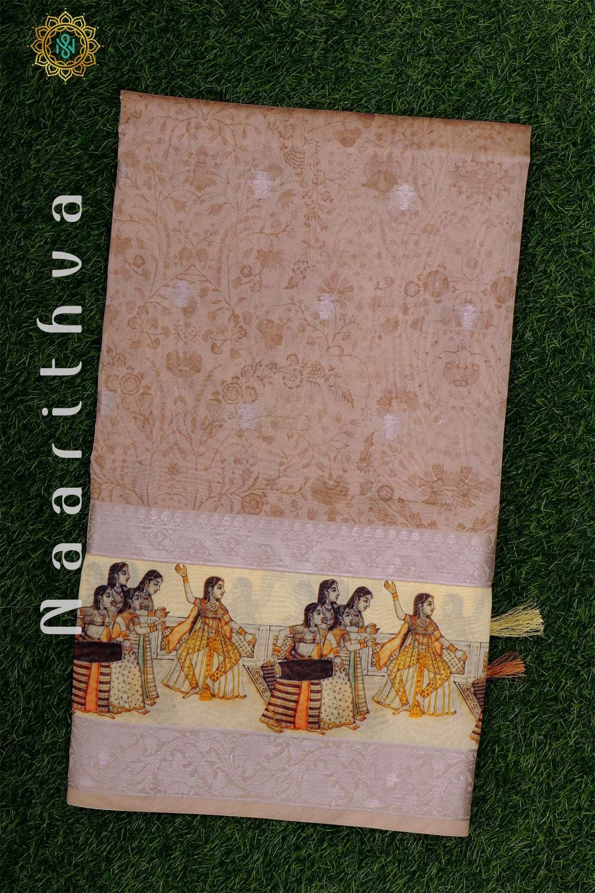 PEACH - CHANDERI SILK COTTON