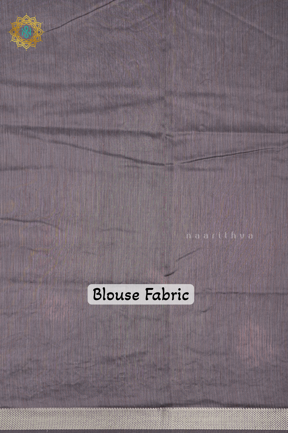 GREY - SEMI TISSUE WITH APPLIQUE WORK