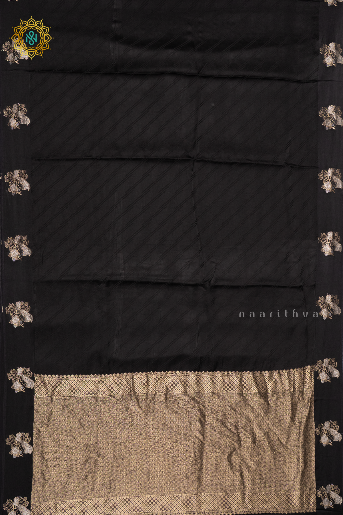BLACK - MASHRU SATIN
