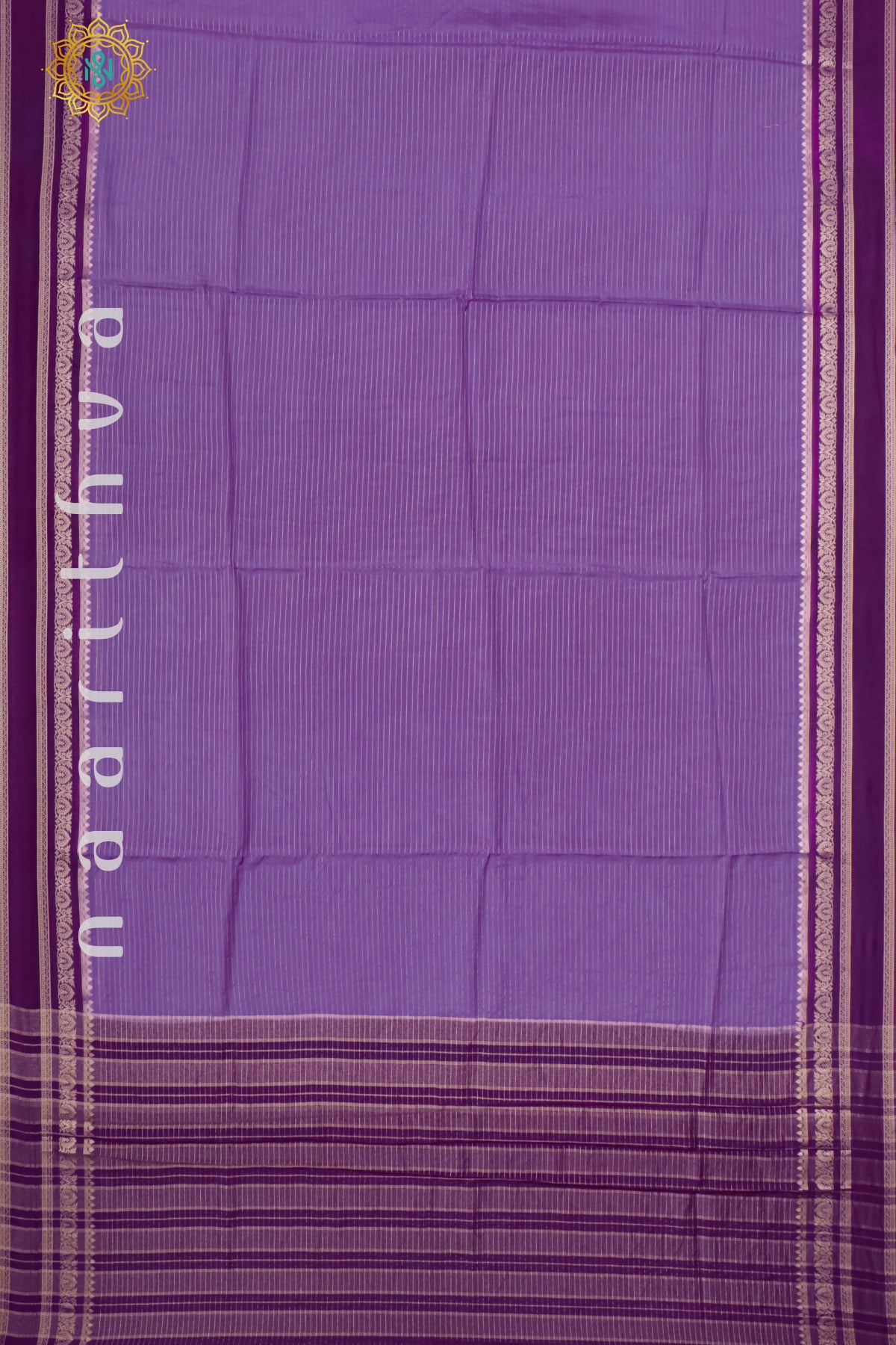 LAVENDER WITH PURPLE - DOLA SILK