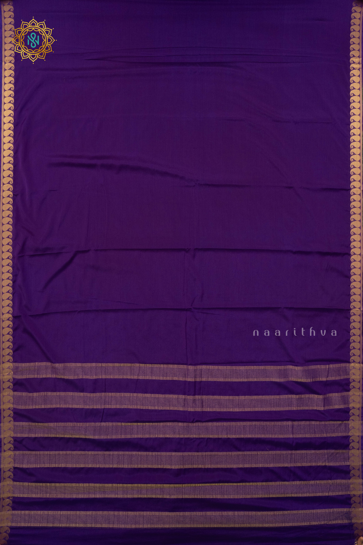 PURPLE - SEMI MYSORE CREPE SILK
