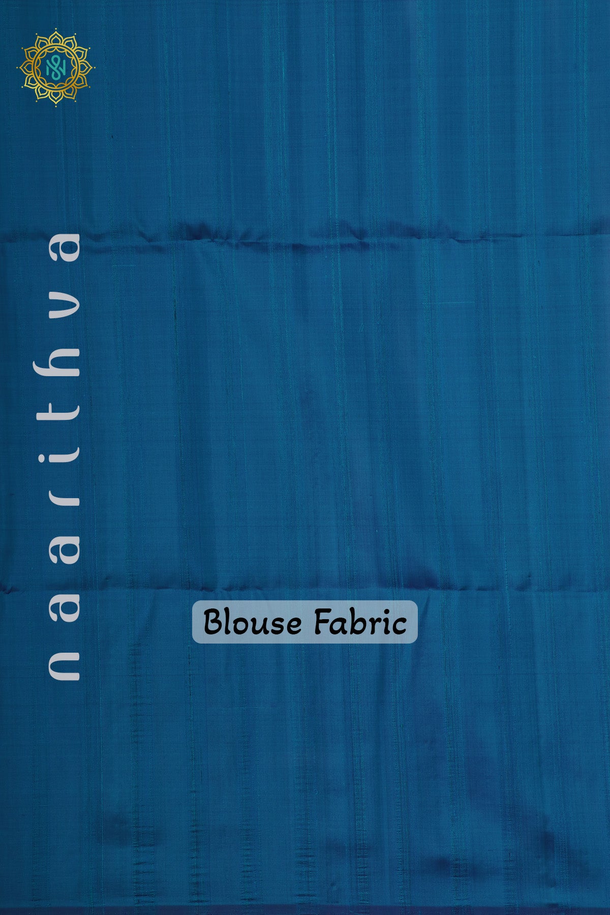 NAVY BLUE WITH SKY BLUE - PURE KANJIVARAM SOFT SILK