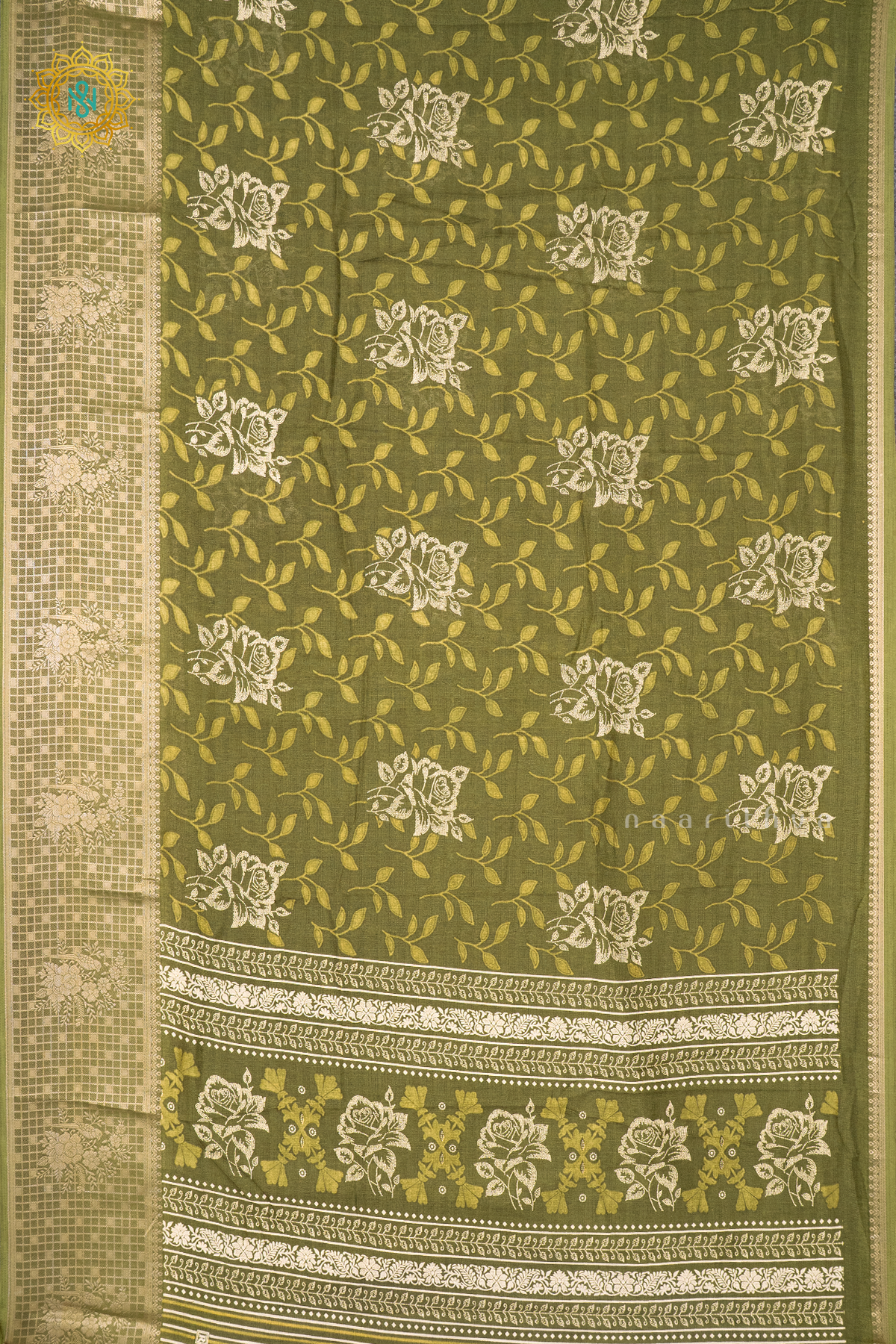 GREEN - SEMI GEORGETTE