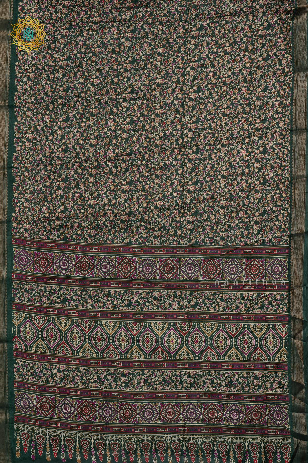 BOTTLE GREEN - DOLA SILK