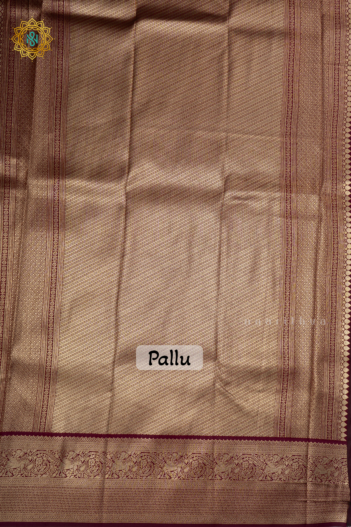 PRE BOOKING RUST ORANGE WITH BROWN - SEMI KANCHI