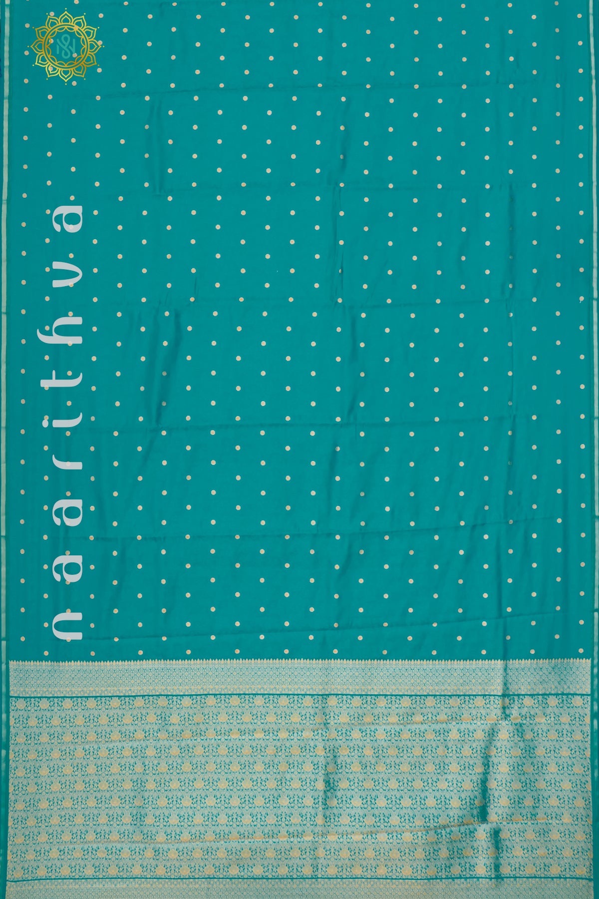 SKY BLUE - SEMI MYSORE CREPE SILK