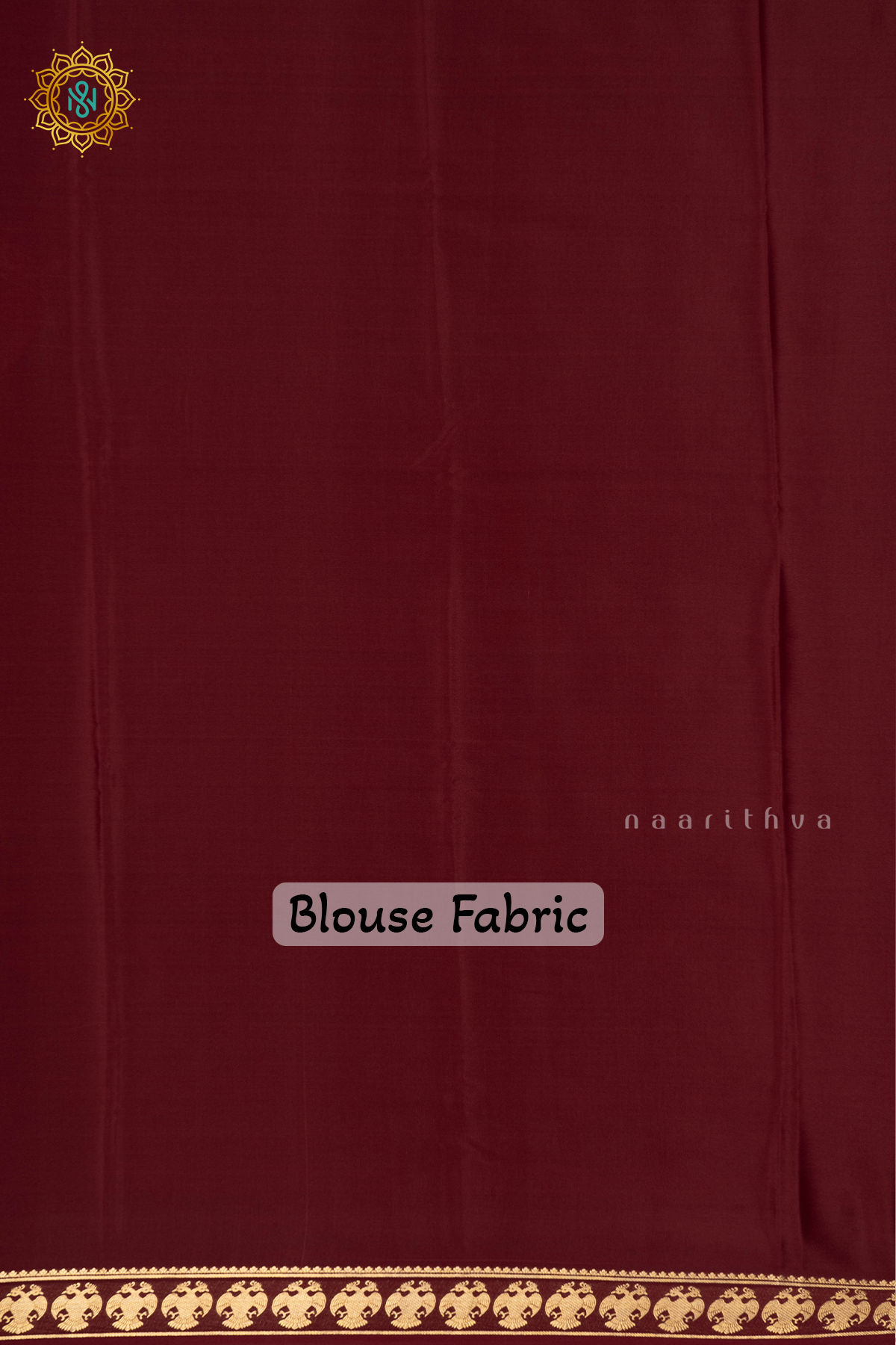 MAROON - PURE MYSORE CREPE SILK