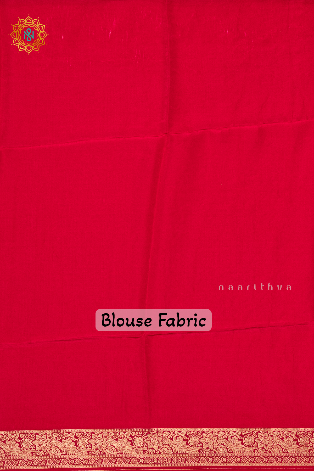 LIGHT PINK WITH RANI PINK - SATIN CREPE