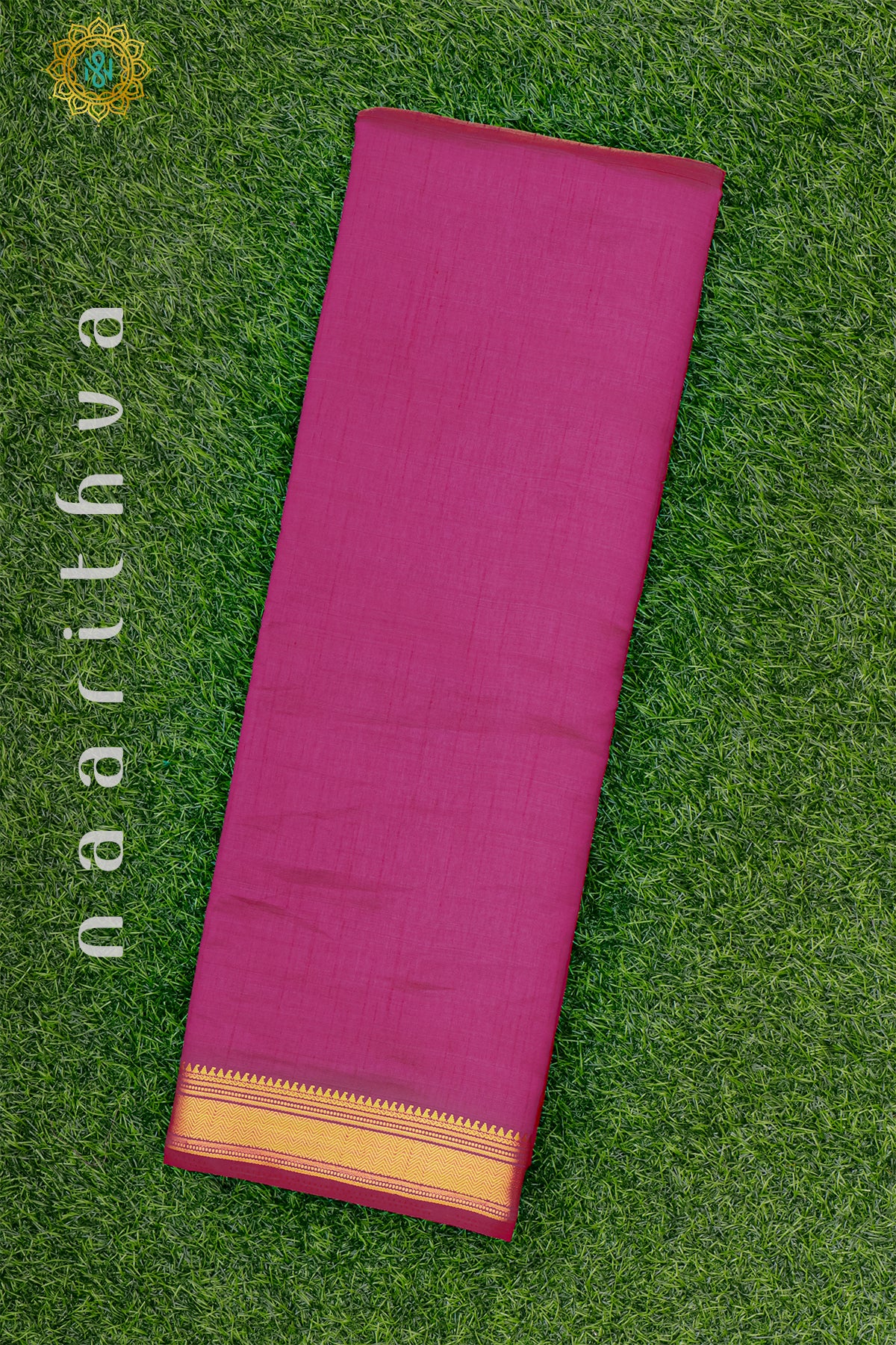 PINK - SEMI RAW SILK