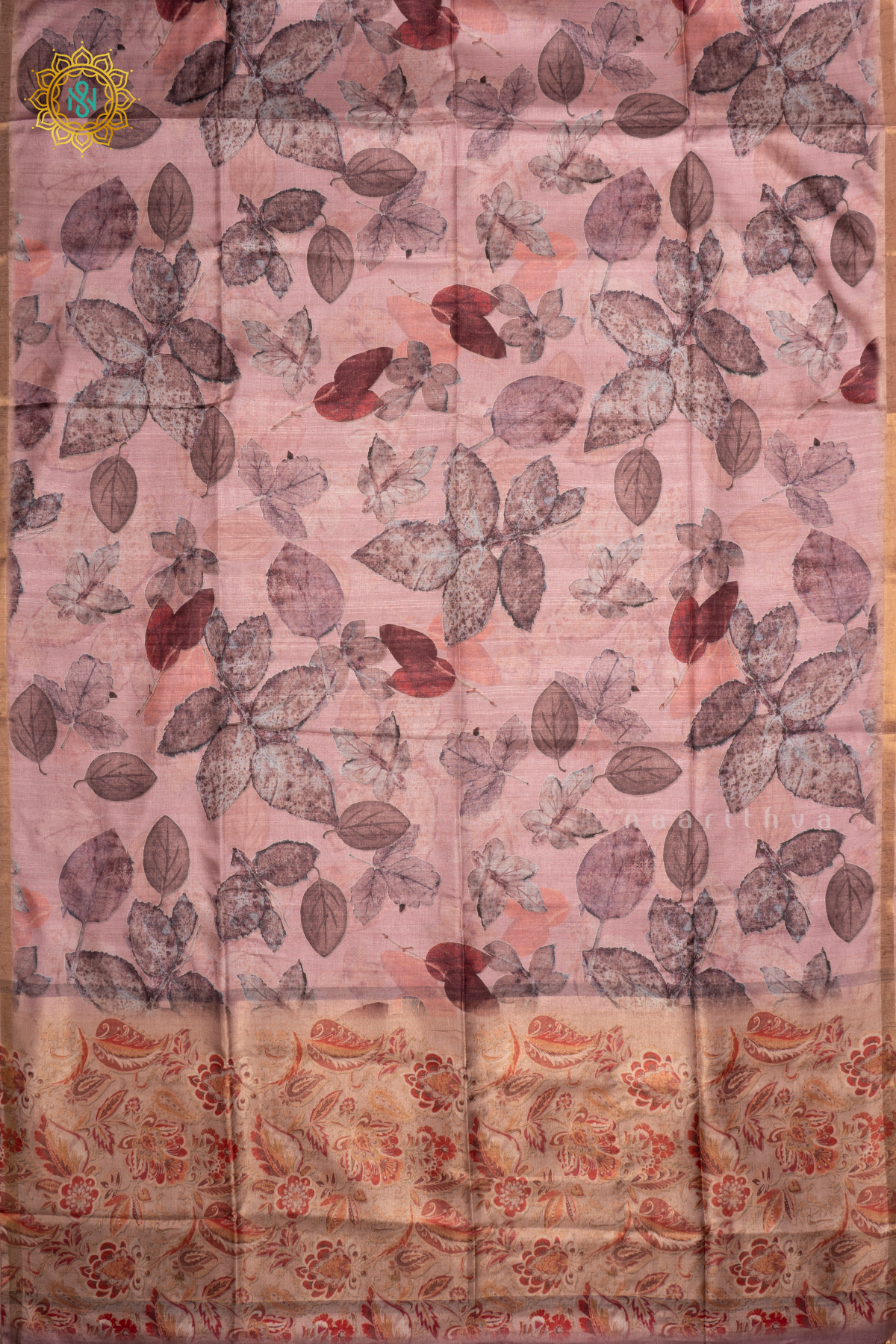 LIGHT PINK -  SEMI KOTHA CREPE