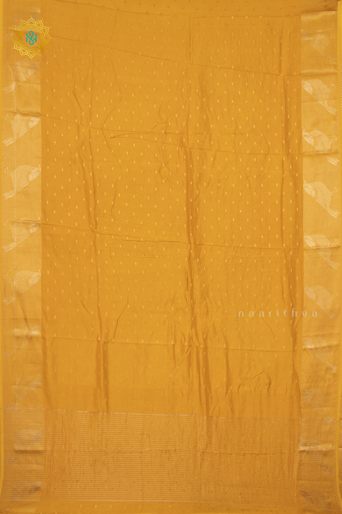 YELLOW WITH PURPLE - DOLA SILK