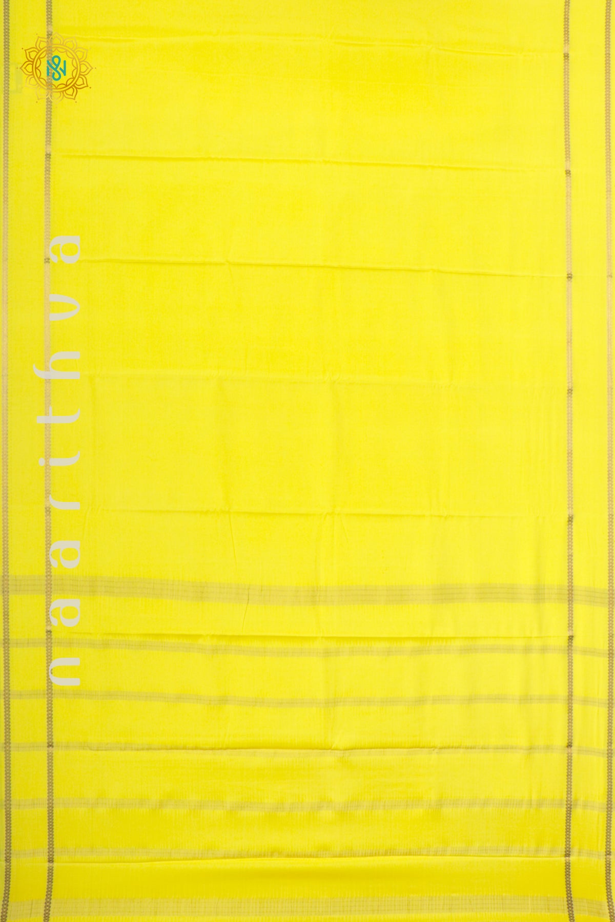 YELLOW - PURE MYSORE CREPE SILK