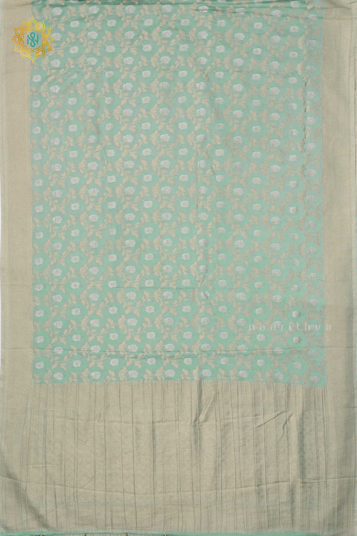 PISTA GREEN - SEMI CHIFFON GEORGETTE
