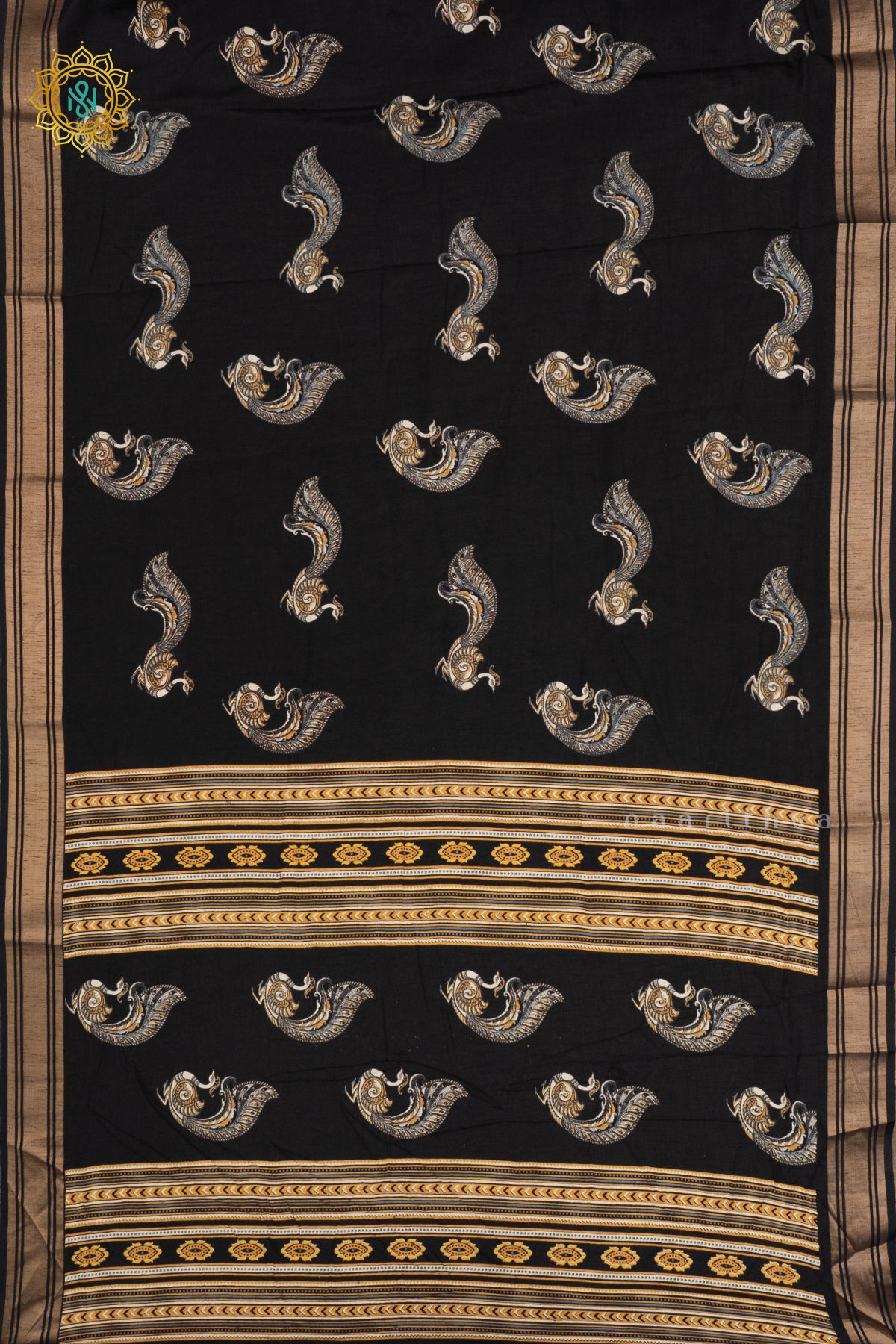 BLACK - SEMI DOLA SILK