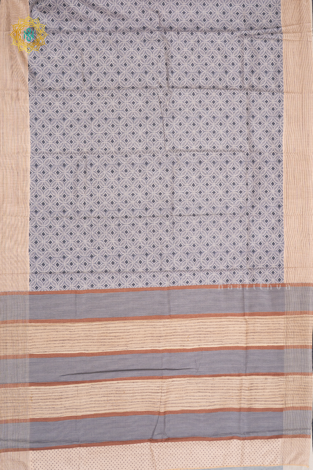 GREY WITH OFF WHITE - KOTHA TUSSAR