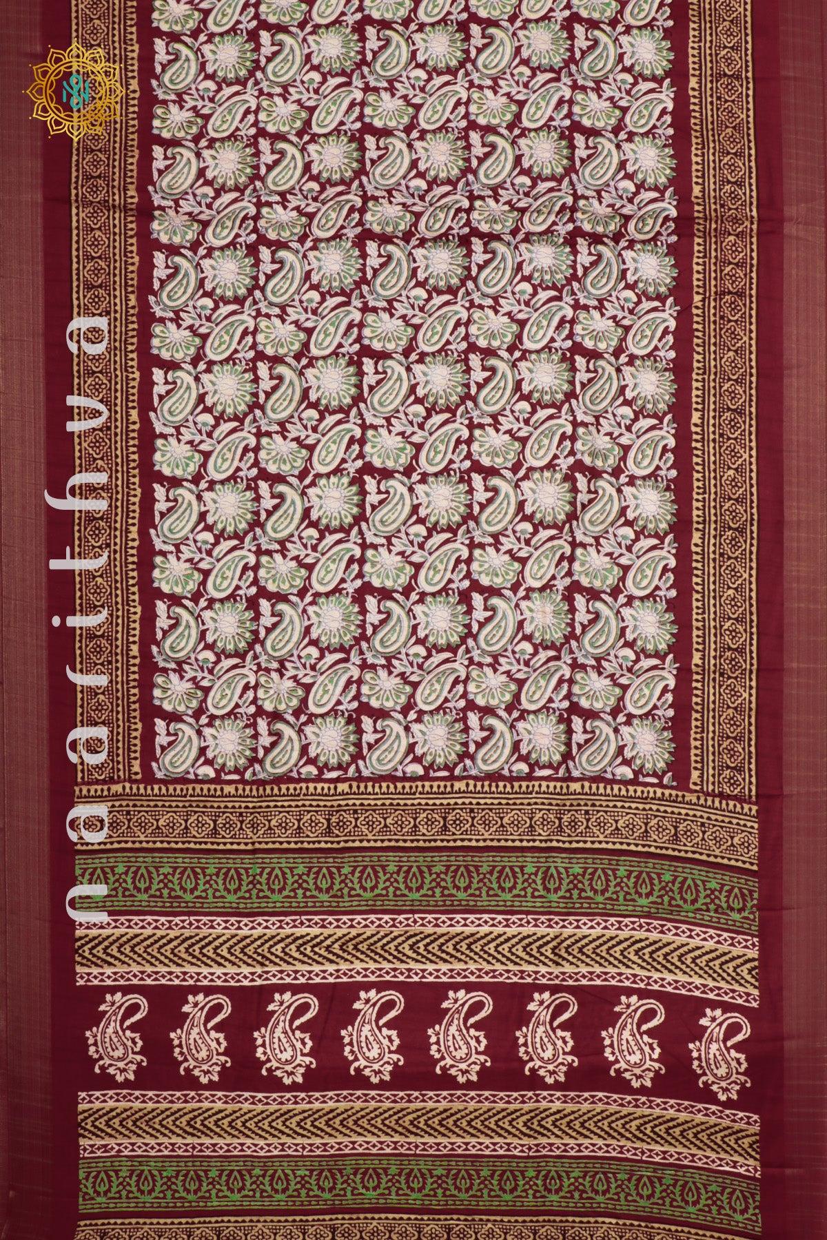 MAROON - DOLA SILK