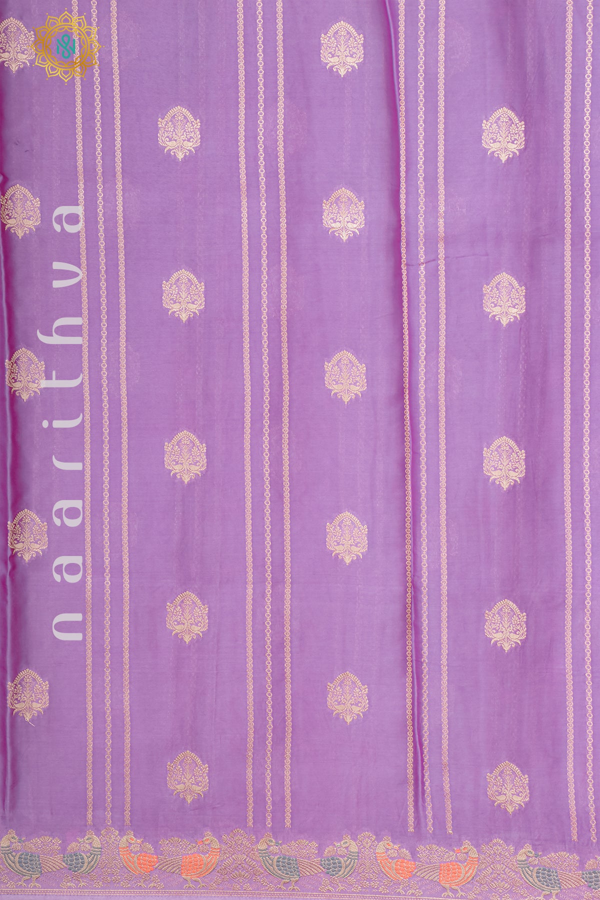 PINKISH LAVENDER - BANARASI SATIN