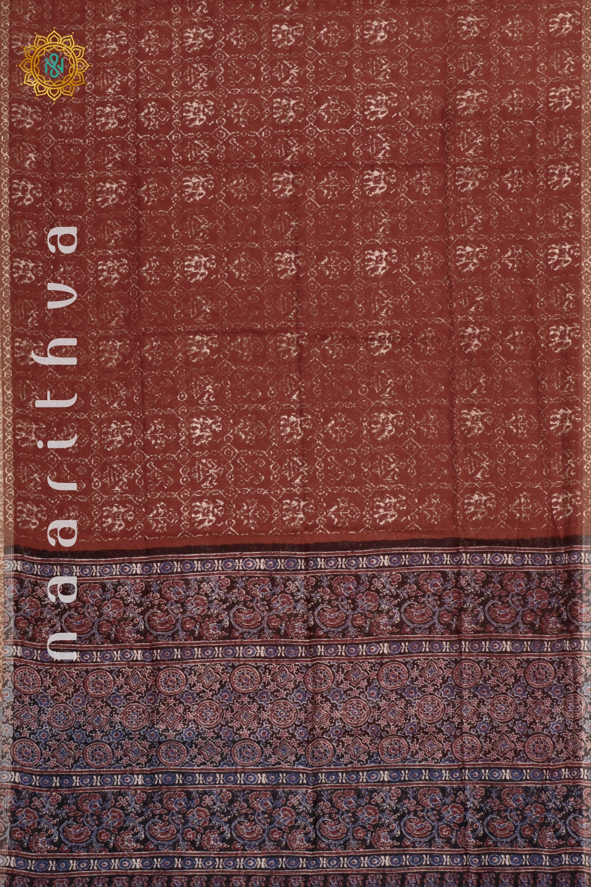 RUST ORANGE - LINEN BY COTTON